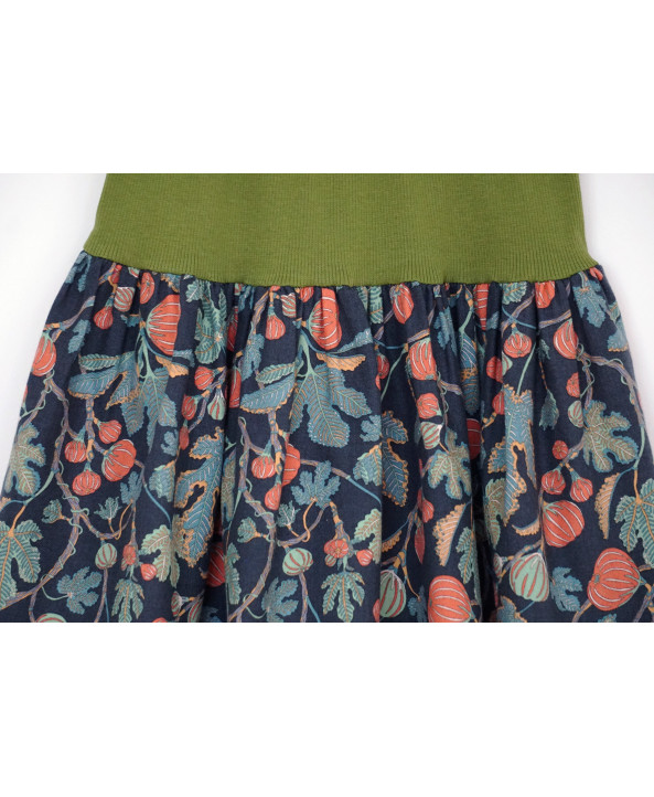 Halloween Pumpkin Girls Skirt 5-7 years Autumn Fall Outfit 