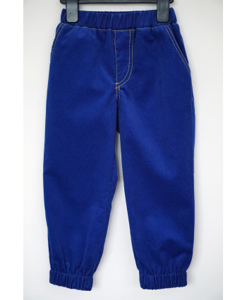 Kids Corduroy Trousers Unisex Blue Toddler 2-3 years Christmas Gift 